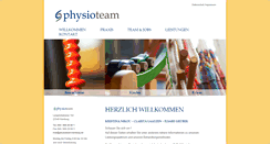 Desktop Screenshot of physioteam-hamburg.de